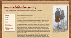 Desktop Screenshot of childerhouse.org