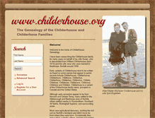 Tablet Screenshot of childerhouse.org